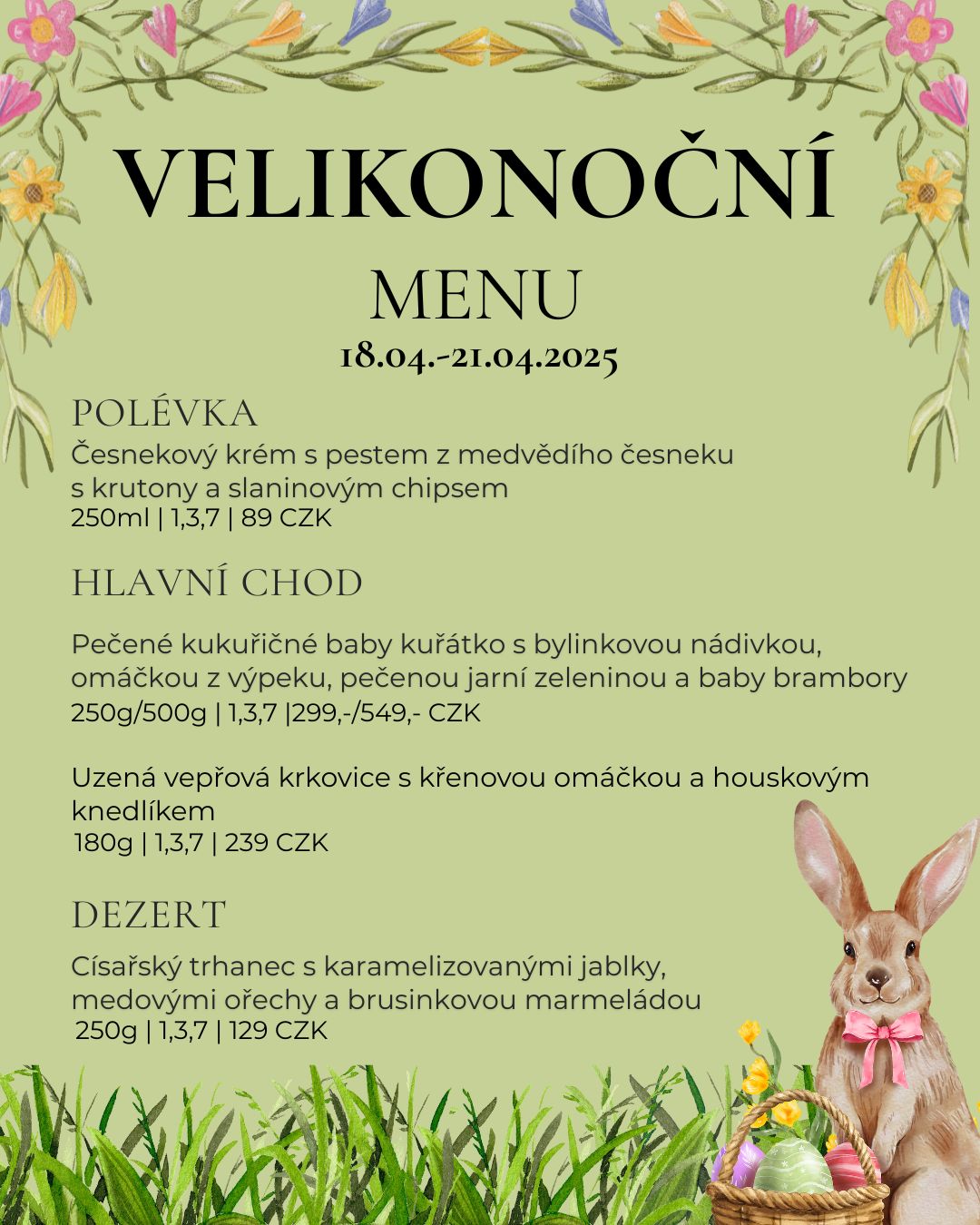 Beige Brown Floral Spring Menu Instagram Post.jpg